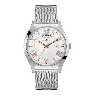 Guess Gents Metropolitan Watch Argent&eacute;