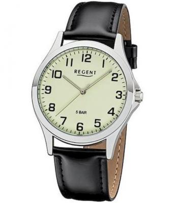 Inconnu Regent Hommes Analogique Montre avec Bracelet en Imitation Cuir 11110757
