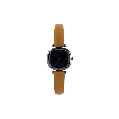 KOMONO Moneypenny Cognac Montre analogique &agrave; Quartz Japonais pour Femme avec Bracelet en Cuir