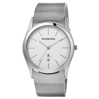 Orphelia Montre Argent Analogique Hommes Mesh Up 122-7701-88