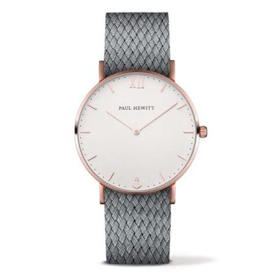 Paul Hewitt - Montre Sailor perlon gris (ph-sa-r-sm-w-18)