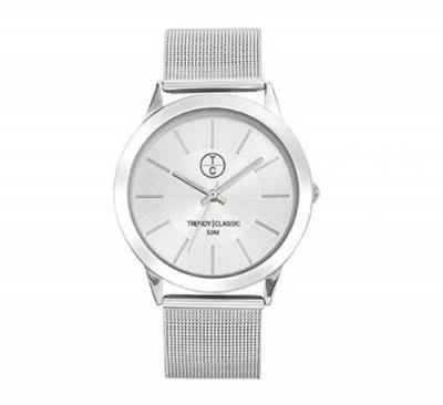 Montre Homme Trendy Classic mod&egrave;le Greyhound Argent&eacute;e - CM1006-03