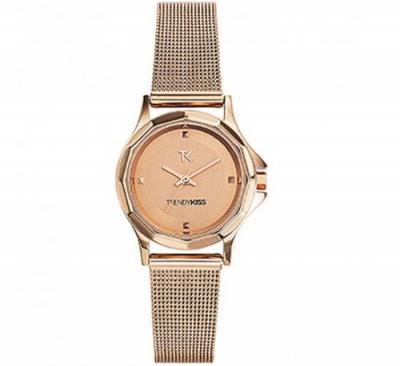 Montre Trendy Kiss TMG10060-04 - Montre Femme Ronde Acier Or rose