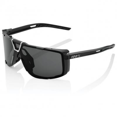 Lunettes de soleil 100 eastcraft matte noir verres smoke gris