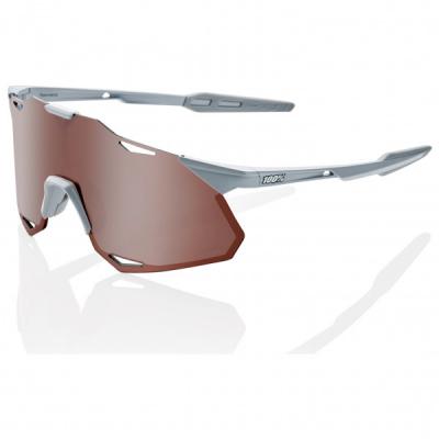 Lunettes 100 hypercraft xs soft tact noir verres miroir multicouche rouge hiper