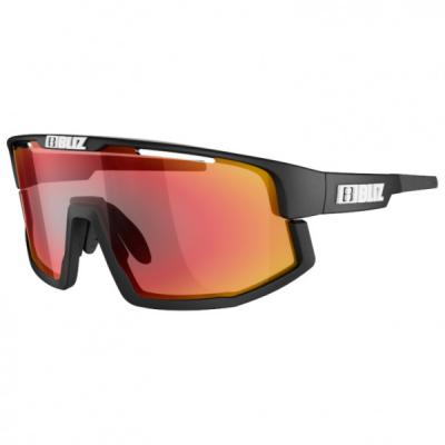 Lunettes de Soleil Bliz Vision Noir Mat &Eacute;cran Brown & Red Multi