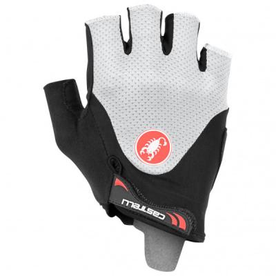 Gants courts Castelli Arenberg Gel 2 - Black-Ivory} - M}, Black-Ivory}