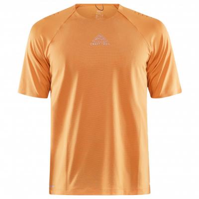 Maillot manches courtes craft pro trail orange