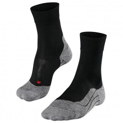 Falke - RU 4 Wool - Chaussettes de running taille 46-48, noir