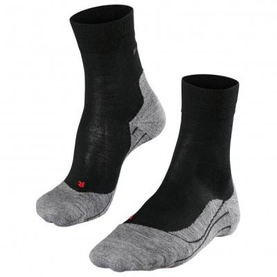 Falke - Women's RU 4 Wool - Chaussettes de running taille 41-42, noir