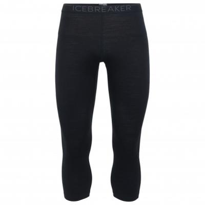 ICEBREAKER Pantalon de sport 3/4 homme Merino 200 Oasis noir S