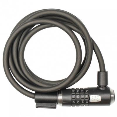 KRYPTONITE Antivol v&eacute;lo Combo Kryptoflex 1218 Noir Unique
