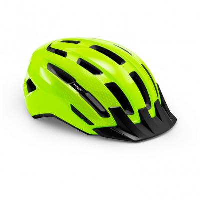 MET Halbschalenhelm Downtown MIPS, Neon Gelb, M/L, 570033