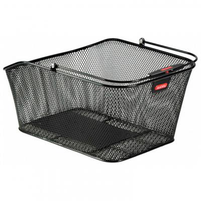 KlickFix Hinterradkorb-2128051310 Mixte-Adulte, Noir, 40x20x30cm