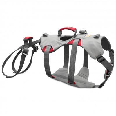 Ruffwear - Doubleback Harness - Harnais pour chien Cloudburst Gray - XS (43 - 56 cm)