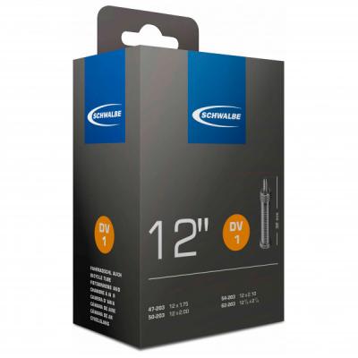 Schwalbe 12 X 1.75 X 2 1/4 Presta Inner Tube Noir 12.5&acute;&acute; / 1.75-2.25