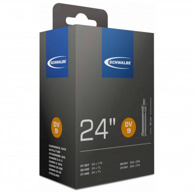 Schwalbe SV9 Chambre &agrave; air 28/47-507/541 EK Valve Presta Noir (40mm)