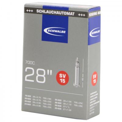 Schwalbe Pv15 In Foil Presta 60 Mm Inner Tube Noir 700C / 18-28