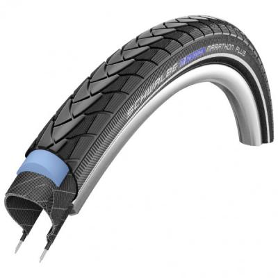 Schwalbe Marathon Plus cordoni Unisex-Adult, Nero/Reflex, Taglia Unica