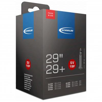 Schwalbe Sv19f Freeride Inner Tube Noir 29&acute;&acute; / 2.10-3.00
