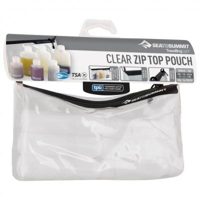 TPU Transparente Ziptop Pouch Color: Transparente