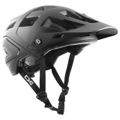 TSG Scope Solid Color Casque VTT/Cycle Mixte Adulte, Black, S/M