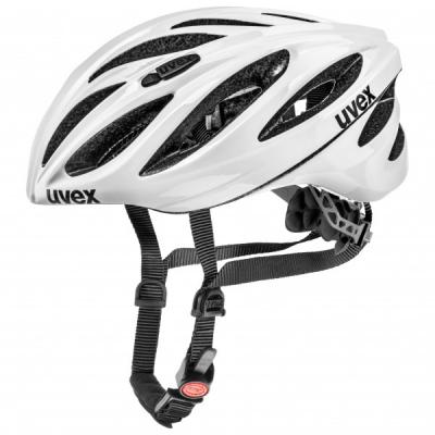 Uvex - Boss Race - Casque de cyclisme taille 52-56 cm, blanc