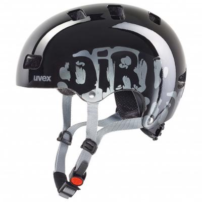 Casque UVEX Kid 3 &agrave; coquille compl&egrave;te pour enfant - Noir