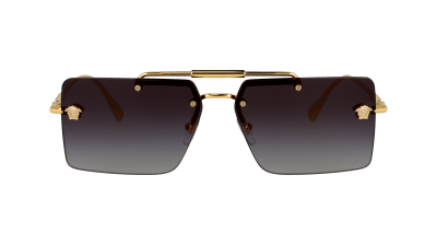 Lunettes de soleil Versace Ve2245 col. 10028g Femme Carr&eacute; Or