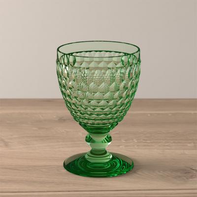 Villeroy&Boch - Verre &agrave; vin rouge green Boston coloured &agrave;  eau 1 unit&eacute;