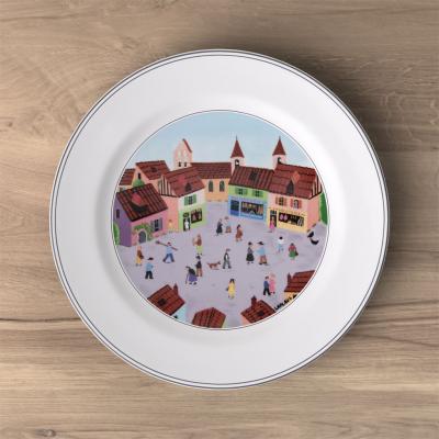 Design Naif Assiette plate Village Multicolore Villeroy & Boch