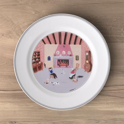 Design Naif Assiette plate Chemin&eacute;e Multicolore Villeroy & Boch