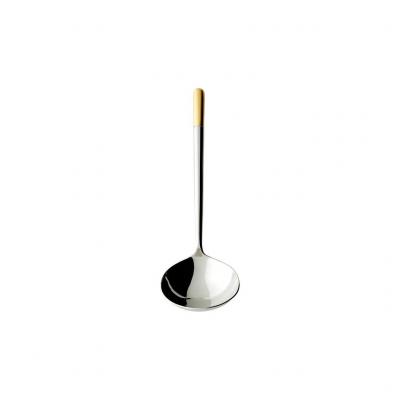 Villeroy & Boch Ella Cuill&egrave;re &agrave; sauce, 17,3 cm, Acier inoxydable, Partiellement dor&eacute;