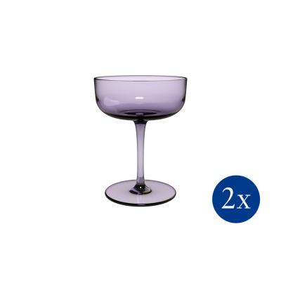 Like Lavender Coupe &agrave; champagne / &agrave; dessert, Set 2 pcs