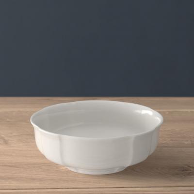 Villeroy & Boch Manoir Coupelle &agrave; dessert,15cm, Porcelaine Premium, Blanc