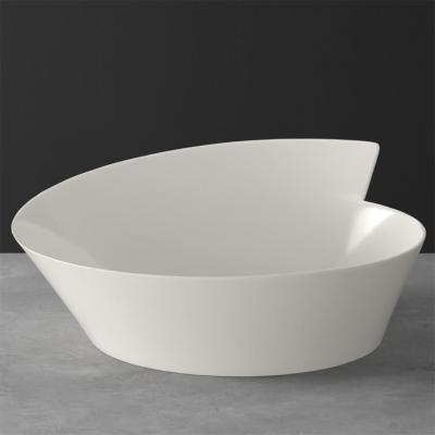 Villeroy & Boch NewWave Grande soupi&egrave;re, Porcelaine Premium, Blanc