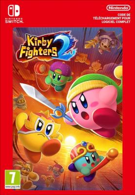 Code de t&eacute;l&eacute;chargement Kirby Fighters 2 pour logiciel complet Nintendo Switch