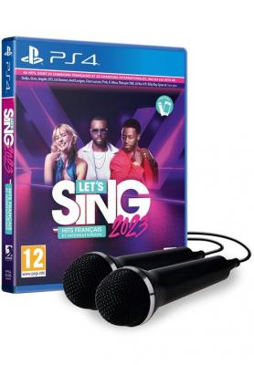 Let's Sing 2023 + 2 Micros Edition Bundle PlayStation 4 