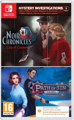 Mystery Investigations Nintendo Switch (Code De T&eacute;l&eacute;chargement)