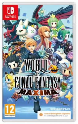 World of Final Fantasy Maxima Code in a box Nintendo Switch 