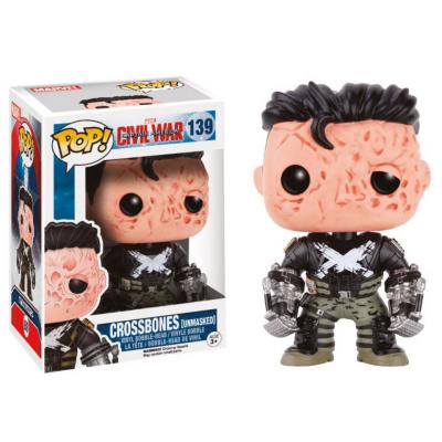 Figurine - Pop - Marvel - Captain America 3 - Crossbones Unmasked
