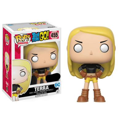 Figurine dc teen titans go - terra exclu pop 10cm