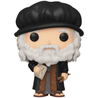 Artists - bobble head pop n&deg; 04 - leonardo da vinci