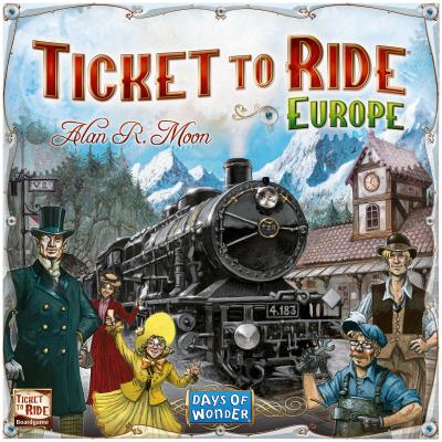 Days of Wonder - Ticket to Ride Europe - jeu de soci&eacute;t&eacute;, jeu de strat&eacute;gie