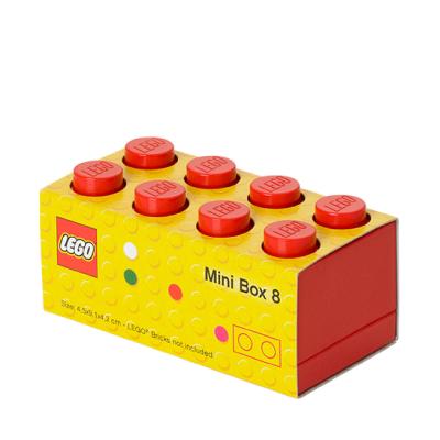 L&eacute;go Mini bo&icirc;te 8, Plastique, Rouge, 92x46x43 mm