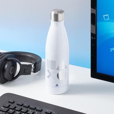 Paladone Products Playstation: Bouteille d'eau en m&eacute;tal- - Produit d&eacute;