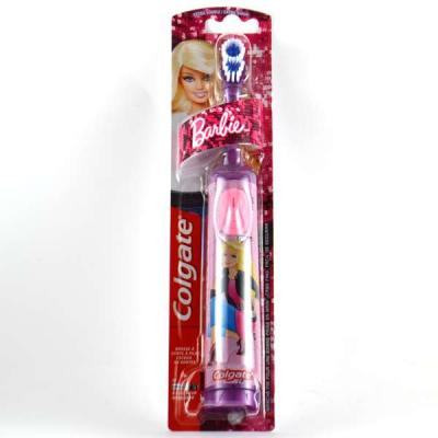 Colgate ENFANT - Brosse &agrave; Dents Electrique Extra-Souple &agrave; Piles Barbie