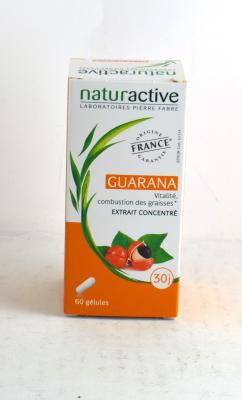 Naturactive Guarana 60 G&eacute;lules - Bo&icirc;te 60 g&eacute;lules