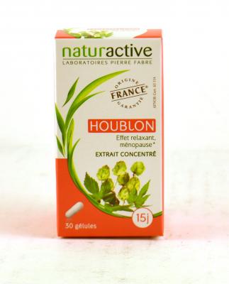 Naturactive Houblon 30 G&eacute;lules - Bo&icirc;te 30 g&eacute;lules