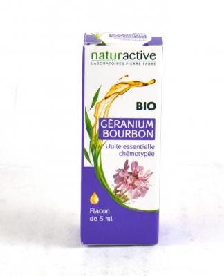 Huile Essentielle G&eacute;ranium Bourbon Naturactive - Le Flacon De 5ml